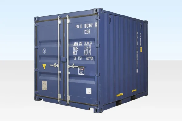 10Ft X 8Ft Shipping Container (One trip) – Blue