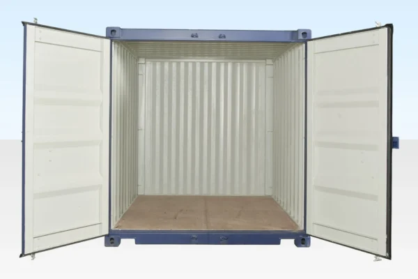 10Ft X 8Ft Shipping Container (One trip) – Blue - Image 3