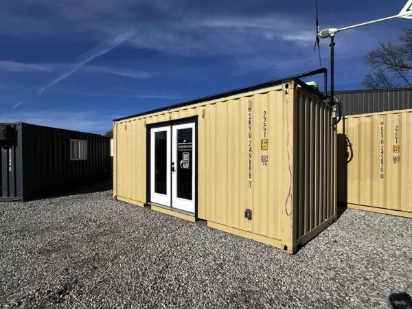 20 ft Shipping Container Office Solar Off Grid