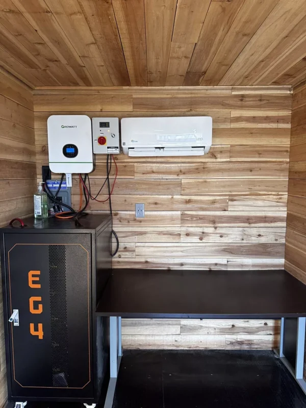 20 ft Shipping Container Office Solar Off Grid - Image 7