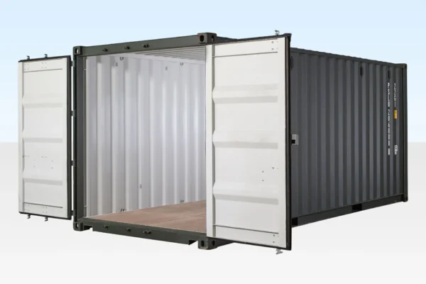 20Ft Shipping Container (One Trip) – Dark Green - Image 4