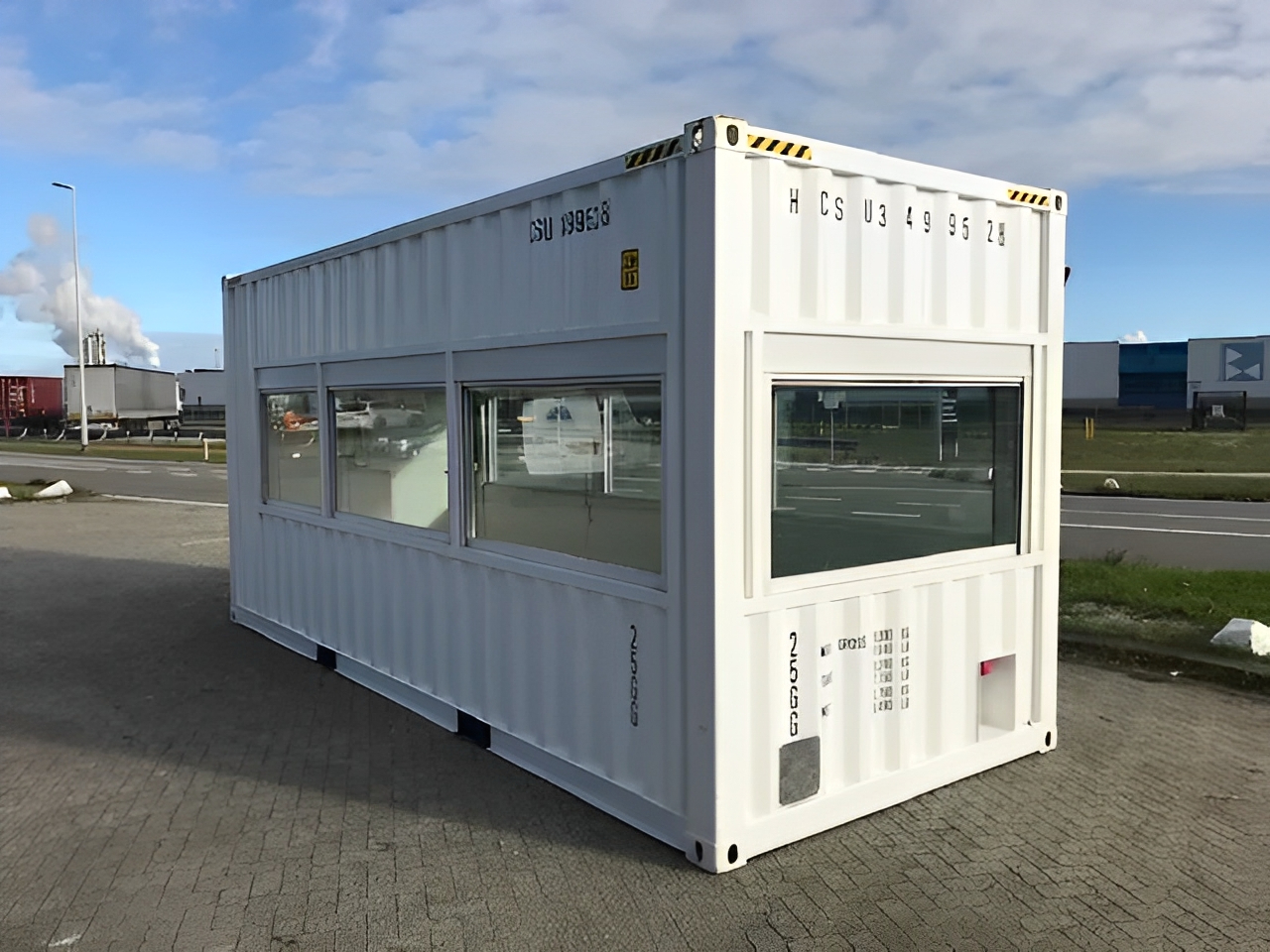 High Cube Fixed Glazing Containers