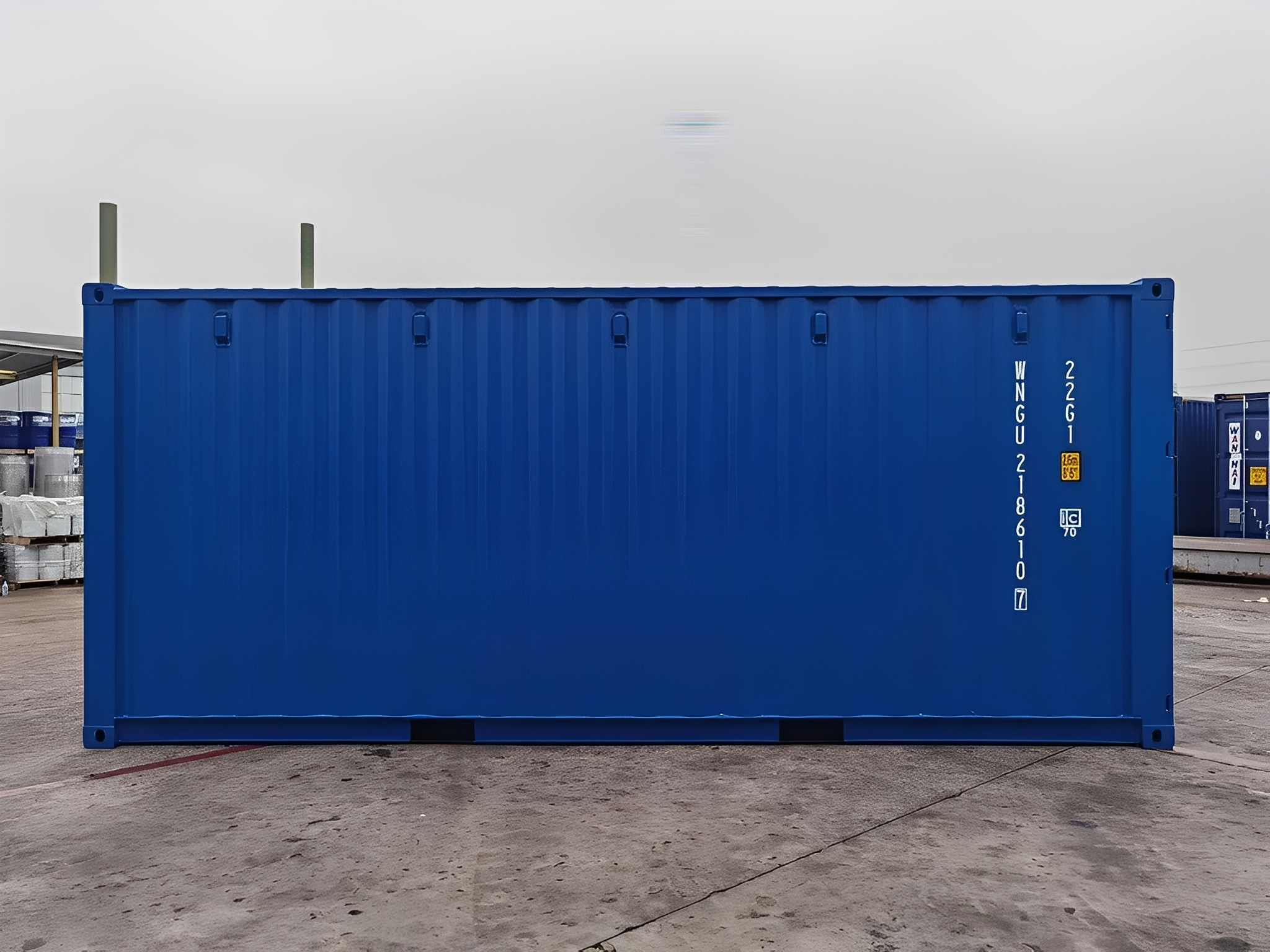 20Ft Shipping Container (One Trip) – Blue - Image 5