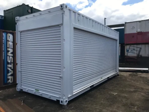 20ft x 8ft Roller Shutter Shipping Containers