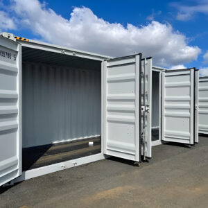 40ft One-Trip High Cube Shipping Container with 4 Side Doors