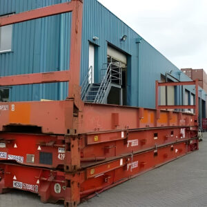40Ft Used Collapsible Flat Rack Containers
