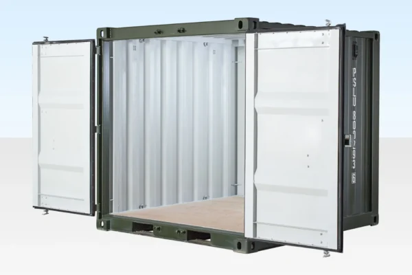 8Ft One Trip Shipping Container (Green) - Image 2