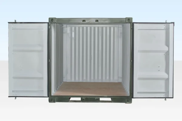 8Ft One Trip Shipping Container (Green) - Image 4