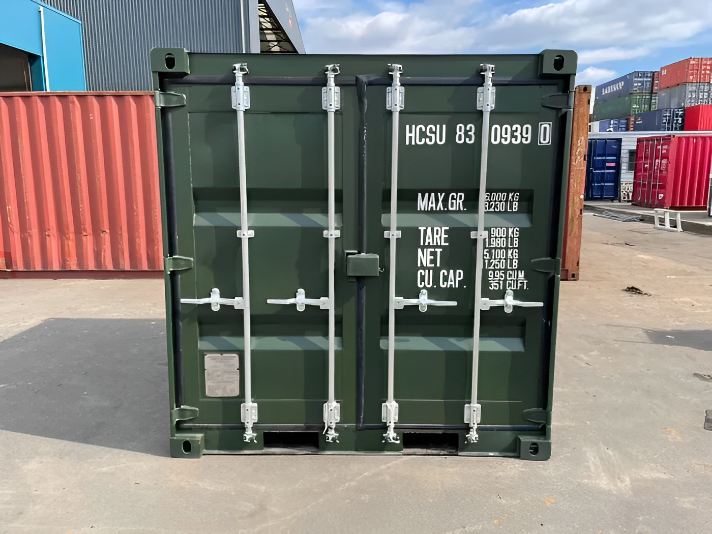 8Ft One Trip Shipping Container
