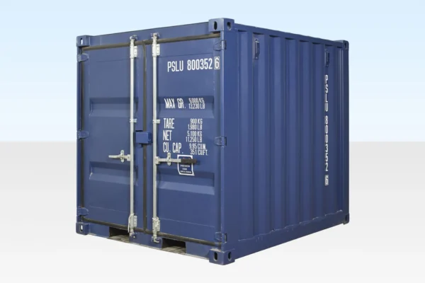 8Ft Shipping Container One Trip (Blue)