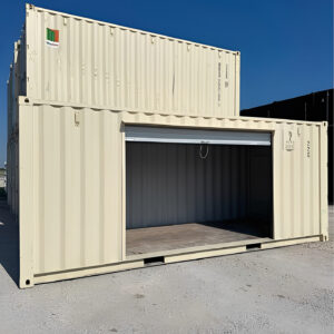20ft Shipping Container with 10ft Roll-Up Door