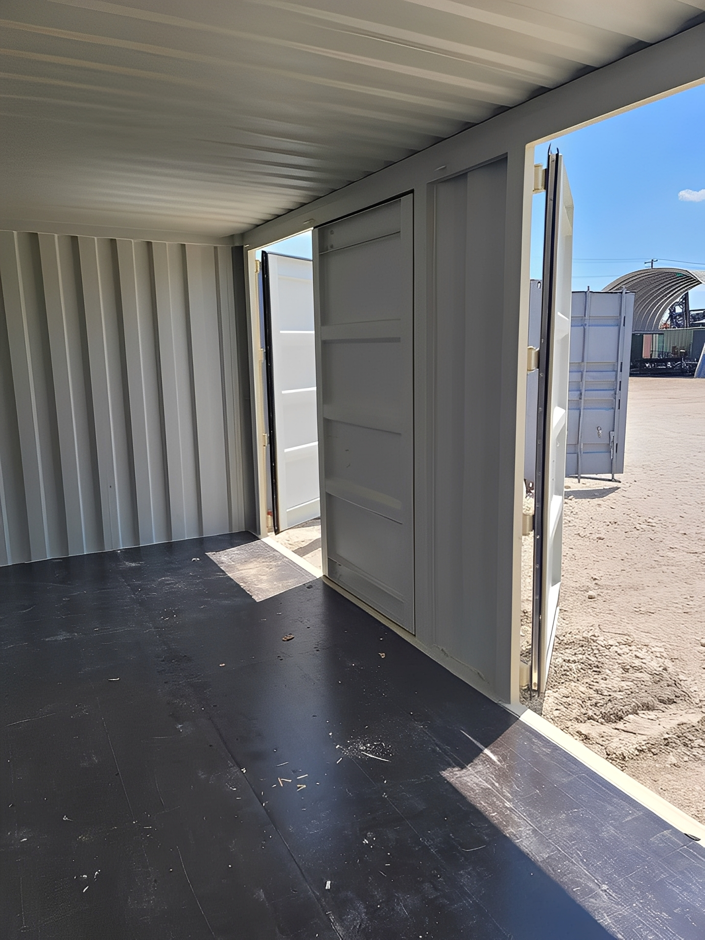 20ft Open Side Shipping Container – Two Side Doors - Image 6