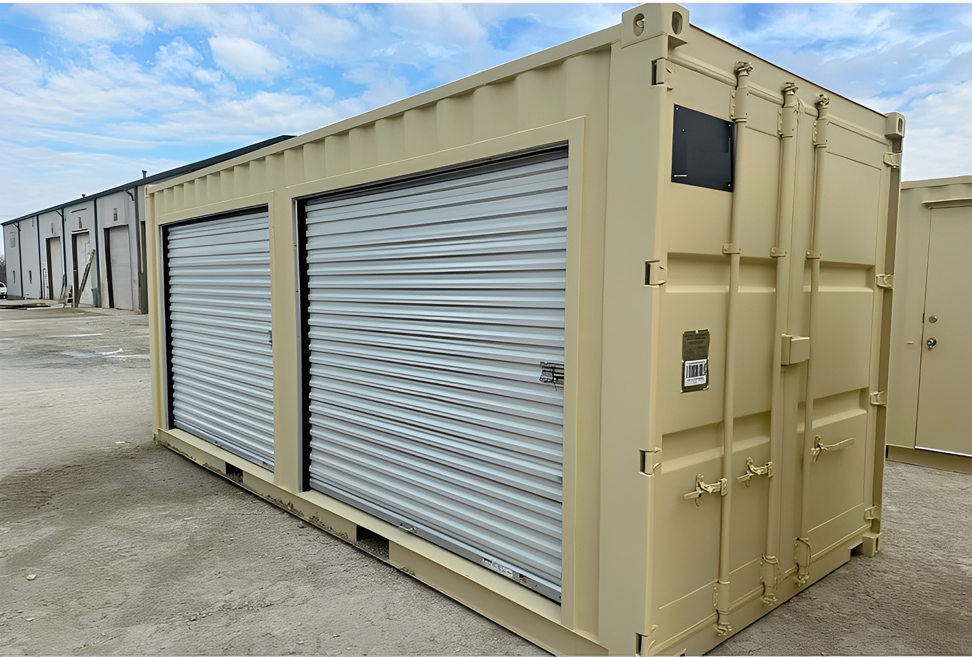 20ft Shipping Container with Double Side Roll-Up Doors - Image 5
