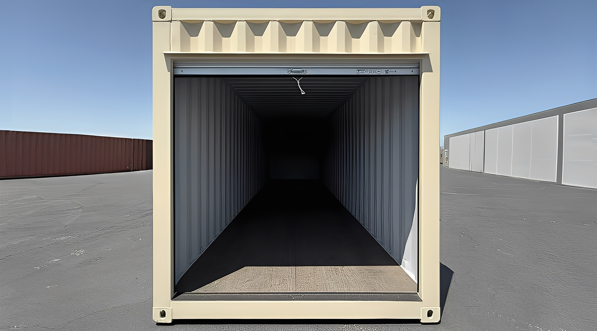 30ft Shipping Container with Roll-Up Door - Image 2