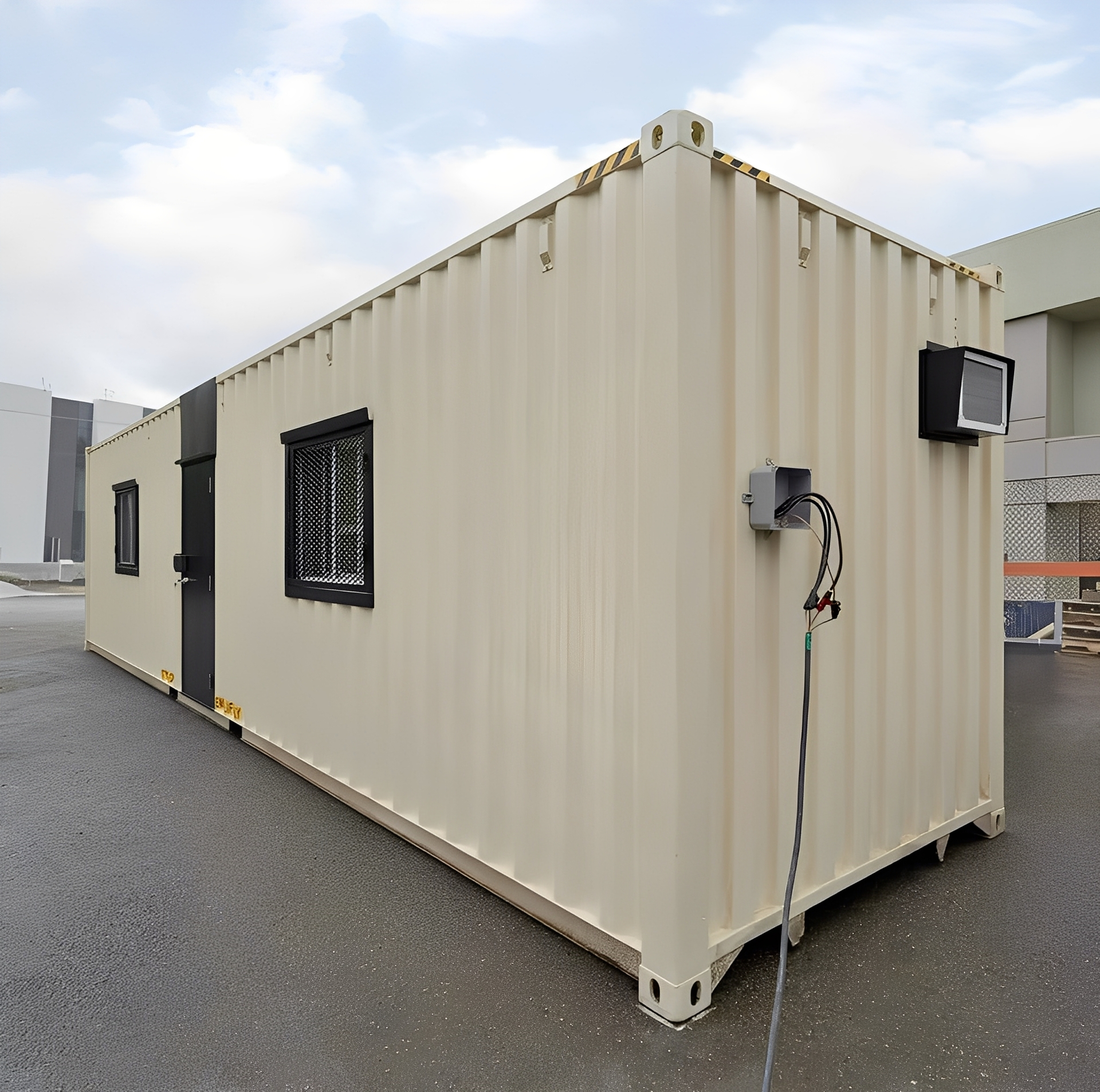 35ft Open Plan Cabin Office Container - Image 5