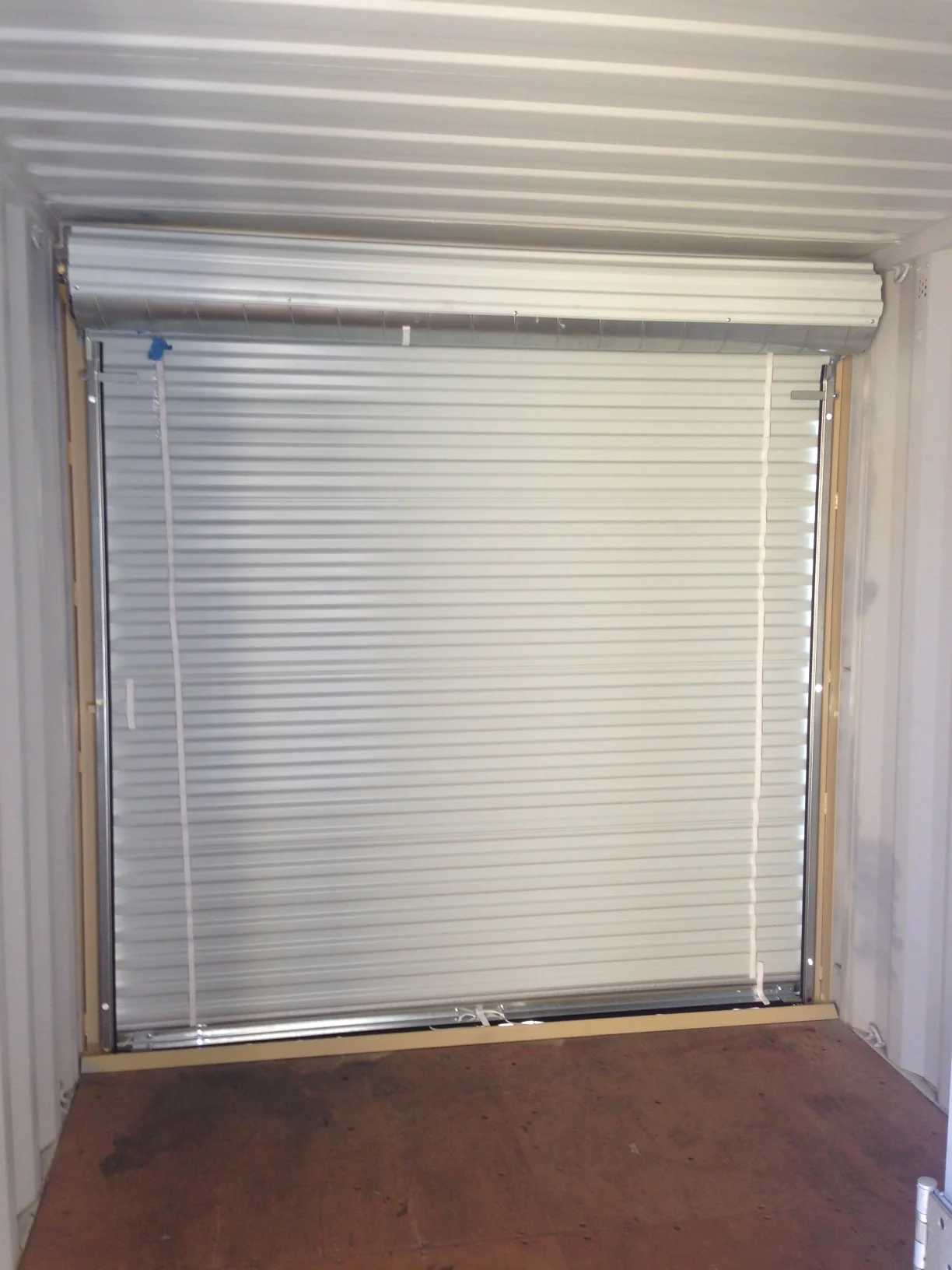 16Ft Storage Container with Roll-Up Door / Man Door & Security Window - Image 2
