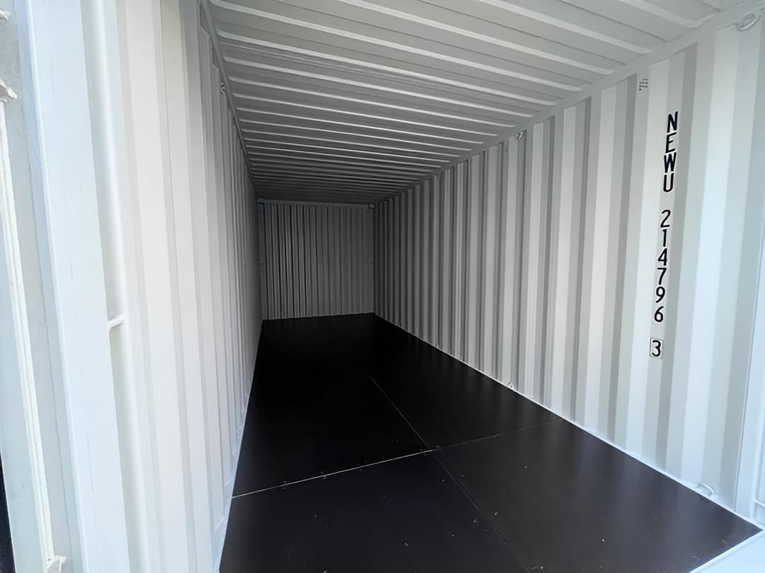 20Ft Shipping Container (One Trip) – White - Image 2