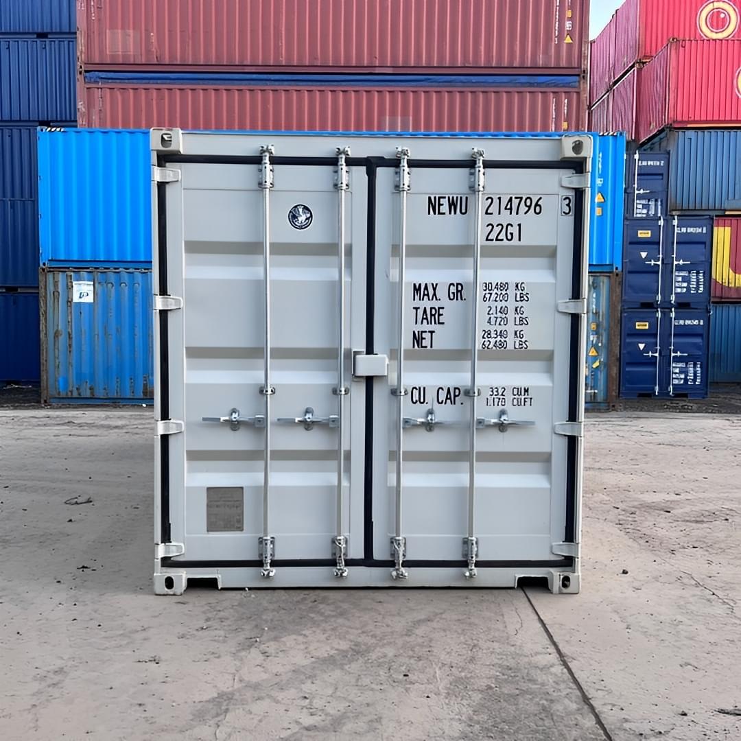 20Ft Shipping Container (One Trip) – White - Image 4