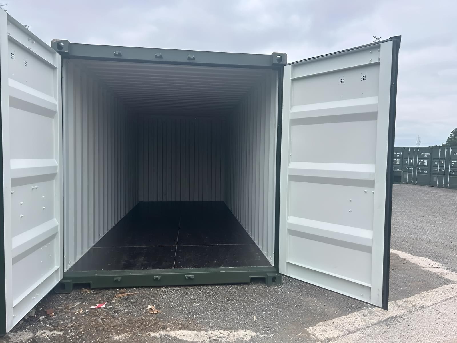 20Ft Shipping Container (One Trip) – Dark Green - Image 4