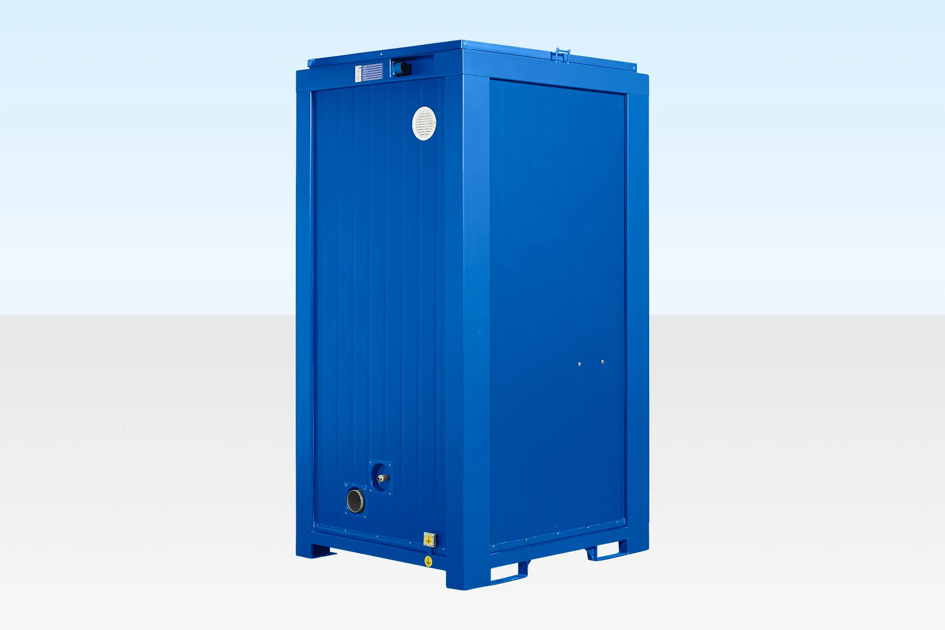 5Ft x 4Ft Single Mains Toilet (Blue) - Image 2