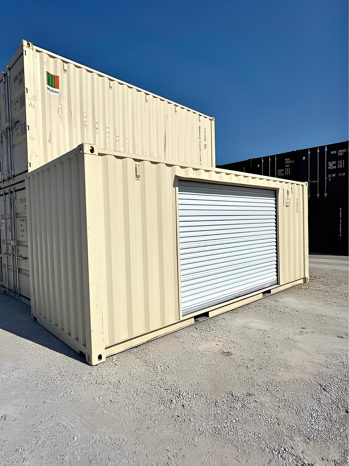 20ft Shipping Container with 10ft Roll-Up Door - Image 2