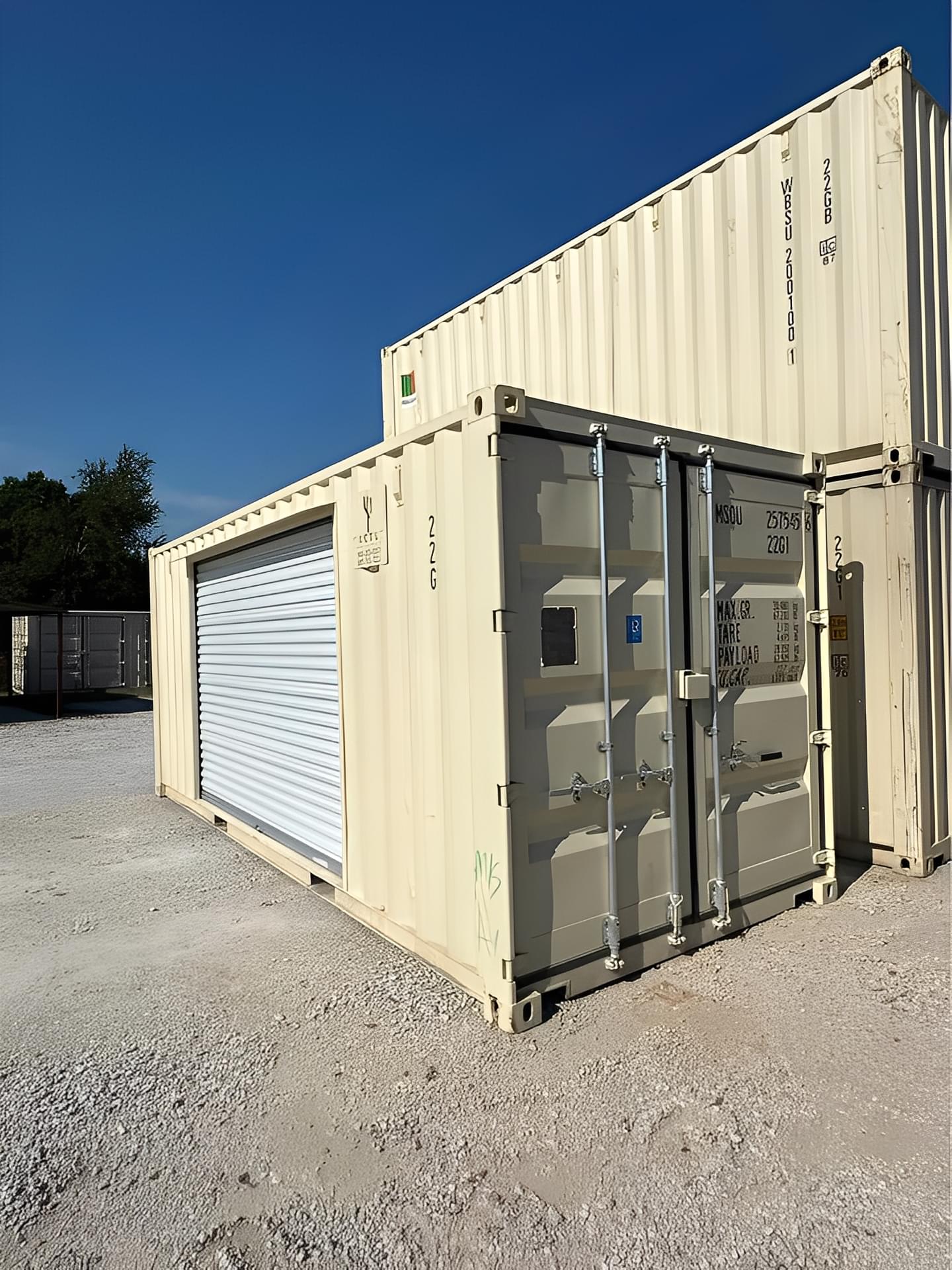 20ft Shipping Container with 10ft Roll-Up Door - Image 4