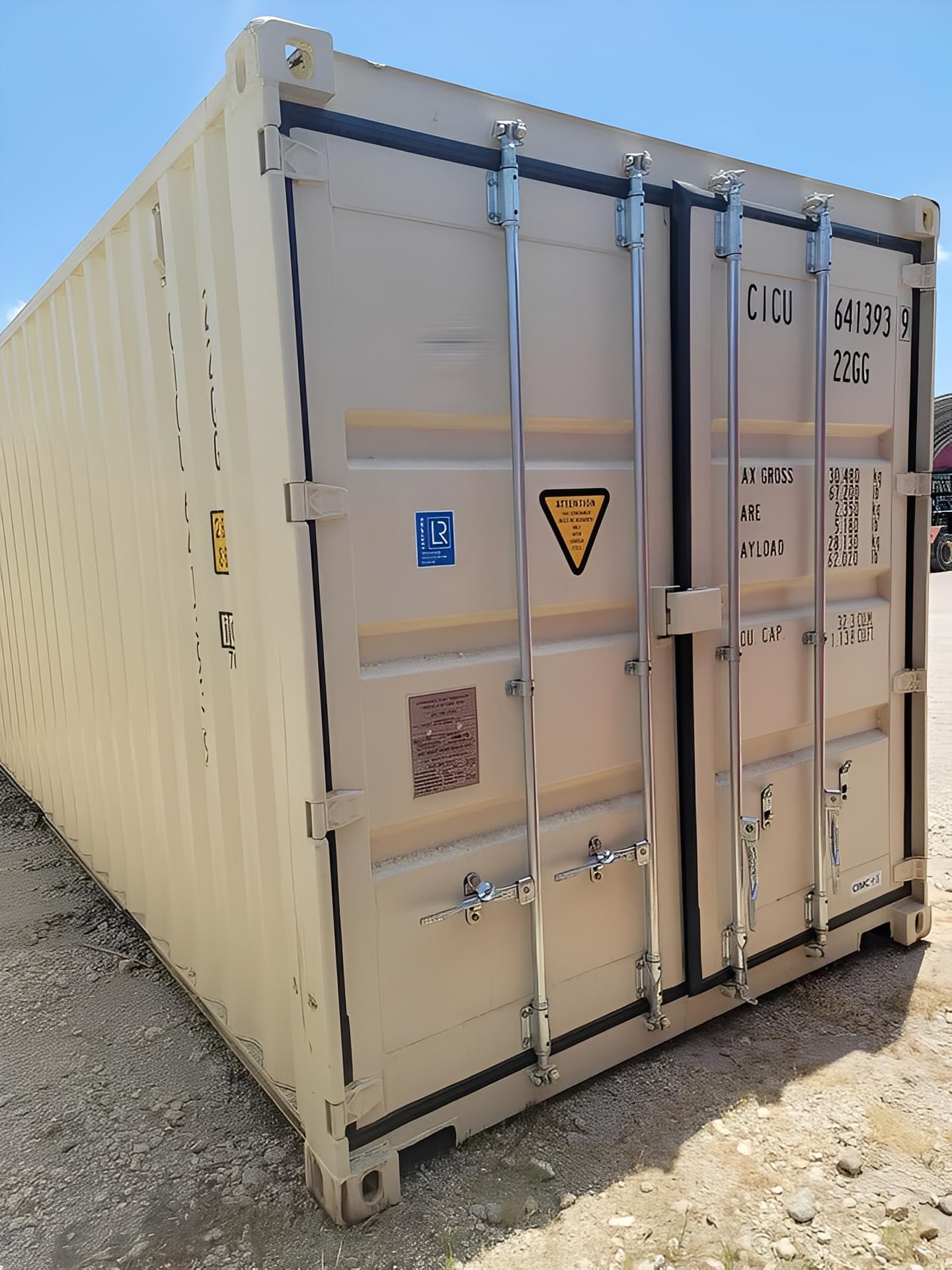 20ft Open Side Shipping Container – Two Side Doors - Image 3