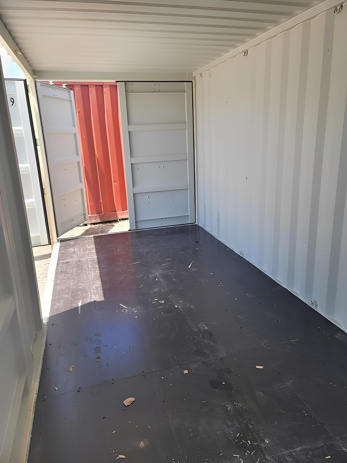 20ft Open Side Shipping Container – Two Side Doors - Image 2