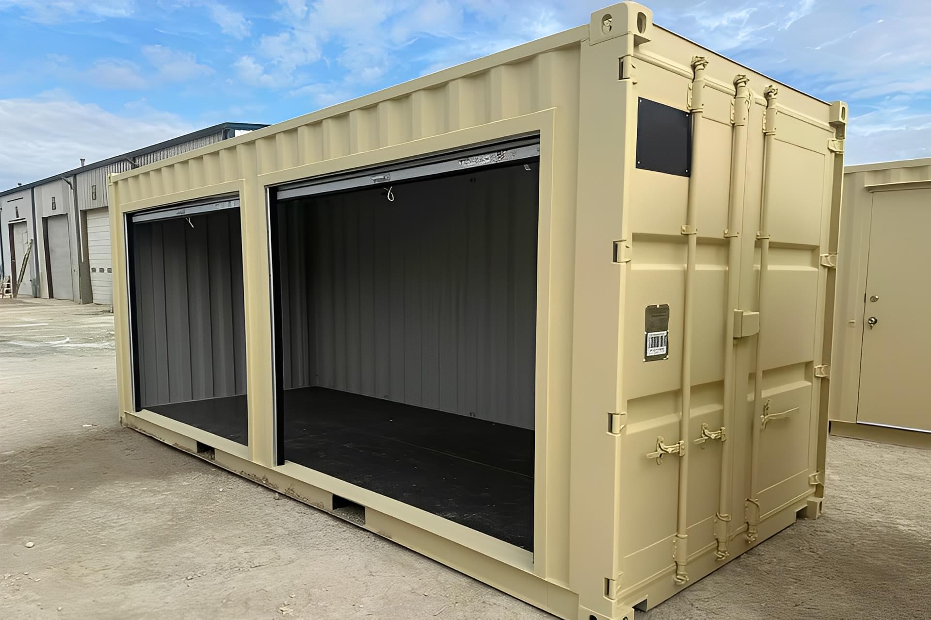 20ft Shipping Container with Double Side Roll-Up Doors - Image 3