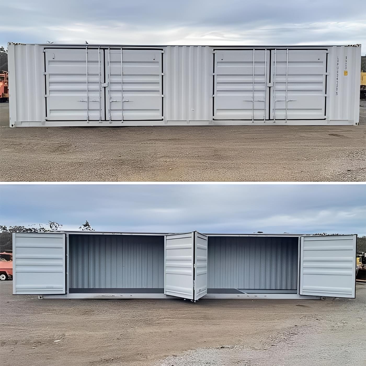 40ft High Cube Storage Container with 2 Side Doors - Image 2